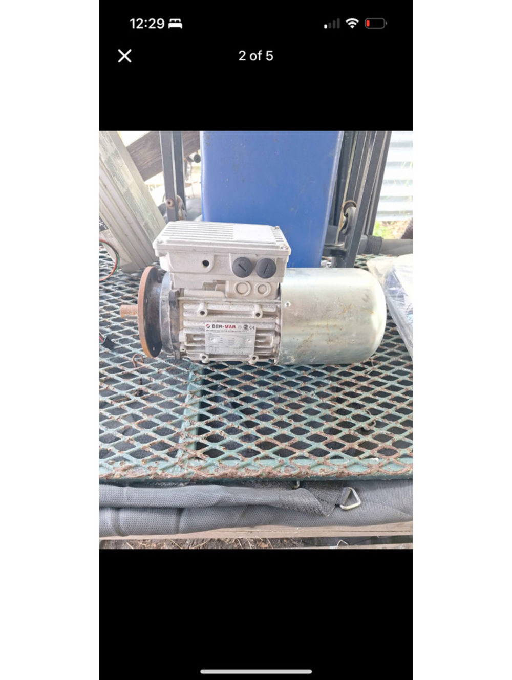 BER-MAR three-phase induction motor for inverter duty